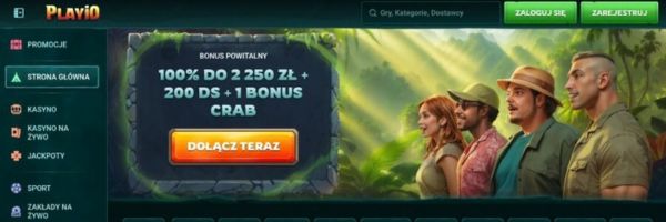 Playio Casino gry z krupierem na żywo 2026